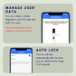 HEMOS 5 IN 1 TTLOCK SMART DOOR LOCK APP REMOTE UNLOCK FINGERPRINT PASSWORD CARD WITH DOORBELL HM-D4