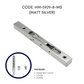HEMOS SOLID SUS304 STAINLESS STEEL FLUSH BOLT FOR DOUBLE DOOR LOCK CONCEALED SLIDING LATCH