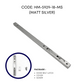 HEMOS SOLID SUS304 STAINLESS STEEL FLUSH BOLT FOR DOUBLE DOOR LOCK CONCEALED SLIDING LATCH