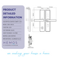 HEMOS 5 IN 1 TTLOCK SMART DOOR LOCK APP REMOTE UNLOCK FINGERPRINT PASSWORD CARD WITH DOORBELL HM-D4