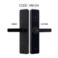 HEMOS 5 IN 1 TTLOCK SMART DOOR LOCK APP REMOTE UNLOCK FINGERPRINT PASSWORD CARD WITH DOORBELL HM-D4