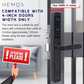 HEMOS 5 IN 1 TTLOCK SMART DOOR LOCK DOUBLE SIDED SYSTEM DIGITAL LOCK FOR GRILL DOOR WATERPROOF HM-D5
