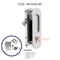 HEMOS 38-50MM SLIDING DOOR MORTICE LOCK SETS WITH CONCEALED HANDLE FOR ALUMINUM & WOOD DOOR HM-5930