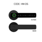 HEMOS 4 IN 1 TTLOCK 60/70MM SMART HANDLE DOOR LOCK APP REMOTE UNLOCK FINGERPRINT PASSWORD HM-D6