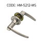 HEMOS 60-70MM TUBULAR LEVEL DOOR LOCK KUNCI TOMBOL PINTU RUMAH SILVER BLACK HM-5212-MS,MB