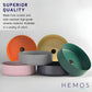 HEMOS BATHROOM CERAMIC WASH BASIN TABLE TOP ART BASIN ROUND VESSEL SINK PORCELAIN HM-613