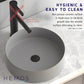 HEMOS BATHROOM CERAMIC WASH BASIN TABLE TOP ART BASIN ROUND VESSEL SINK PORCELAIN HM-613