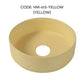 HEMOS BATHROOM CERAMIC WASH BASIN TABLE TOP ART BASIN ROUND VESSEL SINK PORCELAIN HM-613