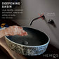 HEMOS BATHROOM CERAMIC WASH BASIN COUNTERTOP UNIQUE PRINTING ELLIPSE VESSEL PORCELAIN HM-620