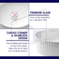 HEMOS BATHROOM CERAMIC WASH BASIN TABLE TOP ART BASIN VESSEL SINK PORCELAIN HM-614-W