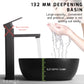 HEMOS BATHROOM CERAMIC WASH COUNTERTOP ART BASIN ROUND VESSEL PORCELAIN HM-645-BW