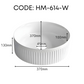 HEMOS BATHROOM CERAMIC WASH BASIN TABLE TOP ART BASIN VESSEL SINK PORCELAIN HM-614-W