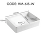 HEMOS BATHROOM CERAMIC WASH BASIN TABLE TOP ART BASIN VESSEL SINK PORCELAIN HM-614-W