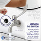 HEMOS FAUCET SUS 304 HYGIENE MEDICAL HEALTH LONG HANDLE WATER TAP WALL MOUTED BIB TAP HM-1005