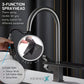 HEMOS KITCHEN FAUCET BRASS PULL OUT WATERFALL MIXER PILLAR SINK TAP KEPALA PAIP DAPUR HM-19071-MB,MG