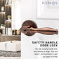 HEMOS 60-70MM TUBULAR LEVEL DOOR LOCK KUNCI TOMBOL PINTU RUMAH SILVER BLACK ANTIQUE COOPER HM-5209