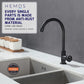 HEMOS BATHROOM KITCHEN FAUCET MODERN RETRO INDUSTRIAL BRASS BASIN SINK BIBTAP PAIP AIR GAYA INDUSTRI