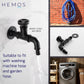 HEMOS BATHROOM KITCHEN FAUCET MODERN RETRO INDUSTRIAL BRASS BASIN SINK BIBTAP PAIP AIR GAYA INDUSTRI