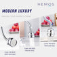 HEMOS KITCHEN SINK FAUCET WATER SAVING 360° SWIVEL NOZZLE TAP EXTENSION PANCURAN MANDIAN 水龙头增压花洒器