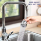 HEMOS KITCHEN SINK FAUCET WATER SAVING 360° SWIVEL NOZZLE TAP EXTENSION PANCURAN MANDIAN 水龙头增压花洒器