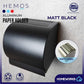 HEMOS BATHROOM FAUCET ALUMINUM PAPER HOLDER HM-81107 (MATT BLACK,MATT SILVER)