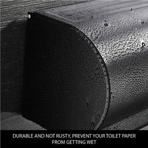 HEMOS BATHROOM FAUCET ALUMINUM PAPER HOLDER HM-81107 (MATT BLACK,MATT SILVER)
