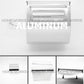 HEMOS BATHROOM FAUCET ALUMINUM PAPER HOLDER HM-81107 (MATT BLACK,MATT SILVER)