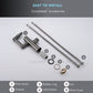 HEMOS BATHROOM FAUCET BRASS LED DIGITAL MIXER BASIN TAP KEPALA PAIP ELEKTRONIK HM-19045