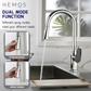 HEMOS KITCHEN FAUCET BRASS PULL OUT MIXER PILLAR SINK TAP CHROME KEPALA PAIP DAPUR HM-19105-C