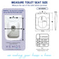 HEMOS HEAVY DUTY S SHAPE PP/UF SOFT CLOSING SEAT COVER ADJUSTABLE HINGES PENUTUP TANDAS DUDUK