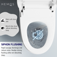 HEMOS BATHROOM CERAMIC ELECTRONIC PULSE WATER CLOSET WITH WATER SAVING JAMBAN BILIK AIR HM-786-250-W