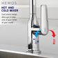 HEMOS KITCHEN FAUCET BRASS PULL OUT MIXER PILLAR SINK TAP CHROME KEPALA PAIP DAPUR HM-19105-C