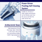 HEMOS BATHROOM CERAMIC ELECTRONIC PULSE WATER CLOSET WITH WATER SAVING JAMBAN BILIK AIR HM-786-250-W