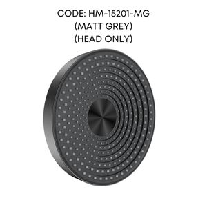 HEMOS BATHROOM 12'' ABS RAINFALL SHOWER HEAD & C/W ARM (ROUND/ SQUARE)