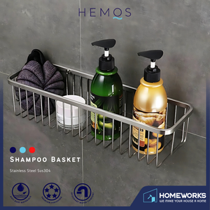 HEMOS BATHROOM FAUCET SUS 304 STAINLESS STEEL EXTRA SHORT BASKET HMBF-89914-MS