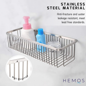 HEMOS BATHROOM FAUCET SUS 304 STAINLESS STEEL EXTRA SHORT BASKET HMBF-89914-MS