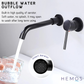 HEMOS BRASS MIXER CONCEALED WALL BASIN TAP HM-19009 (MATT BLACK)