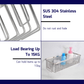 HEMOS BATHROOM FAUCET SUS 304 STAINLESS STEEL EXTRA SHORT BASKET HMBF-89914-MS