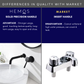 HEMOS BRASS MIXER CONCEALED WALL BASIN TAP HM-19009 (MATT BLACK)