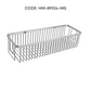 HEMOS BATHROOM FAUCET SUS 304 STAINLESS STEEL EXTRA SHORT BASKET HMBF-89914-MS