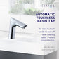 HEMOS BATHROOM FAUCET AUTOMATIC TOUCHLESS SENSOR COLD WATER BASIN TAP CHROME HM-19061-C