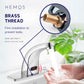 HEMOS BATHROOM FAUCET AUTOMATIC TOUCHLESS SENSOR COLD WATER BASIN TAP CHROME HM-19061-C