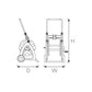 REMAX 1/2" PVC GARDEN HOSE W/TROLLEY REEL 38-NW111 ( INCLUDE PVC HOSE )