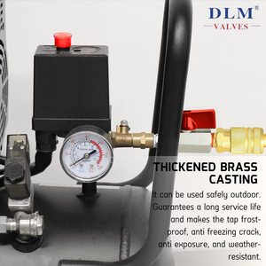 DLM 1/2'' BRASS C/P MINI BALL VALVE-M&F, M&M, F&F