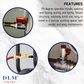 DLM 1/2'' BRASS C/P MINI BALL VALVE-M&F, M&M, F&F