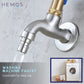 HEMOS BATHROOM FAUCET SUS 304 OUTDOOR ANTI-THIEF WALL BIB TAP WITH KEY KEPALA PAIP KUNCI HM-3336-MS