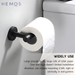 HEMOS BATHROOM FITTING SUS 304 WALL MOUNT TOILET PAPER HOLDER PEMEGANG TISU HMBF-83817 (MB, GD, MS)