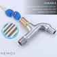 HEMOS BATHROOM FAUCET SUS 304 OUTDOOR ANTI-THIEF WALL BIB TAP WITH KEY KEPALA PAIP KUNCI HM-3336-MS