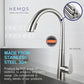 HEMOS KITCHEN FAUCET 304 STEEL PULL OUT MIXER PILLAR SINK TAP KEPALA PAIP AIR DAPUR HM-19032