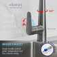 HEMOS KITCHEN FAUCET 304 STEEL PULL OUT MIXER PILLAR SINK TAP KEPALA PAIP AIR DAPUR HM-19032